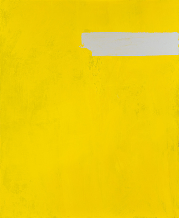 Slot 9002 Grey White Acrylic paint on canvas 195 x 160 cm, 2023